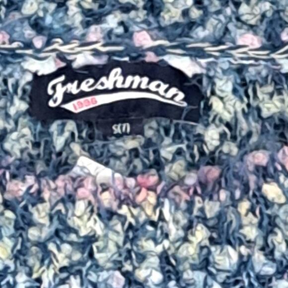 NWT Freshman Girls  Blue Girls Pullover Kids Popcorn Long Sleeve Sweater Small 7 - Picture 5 of 7